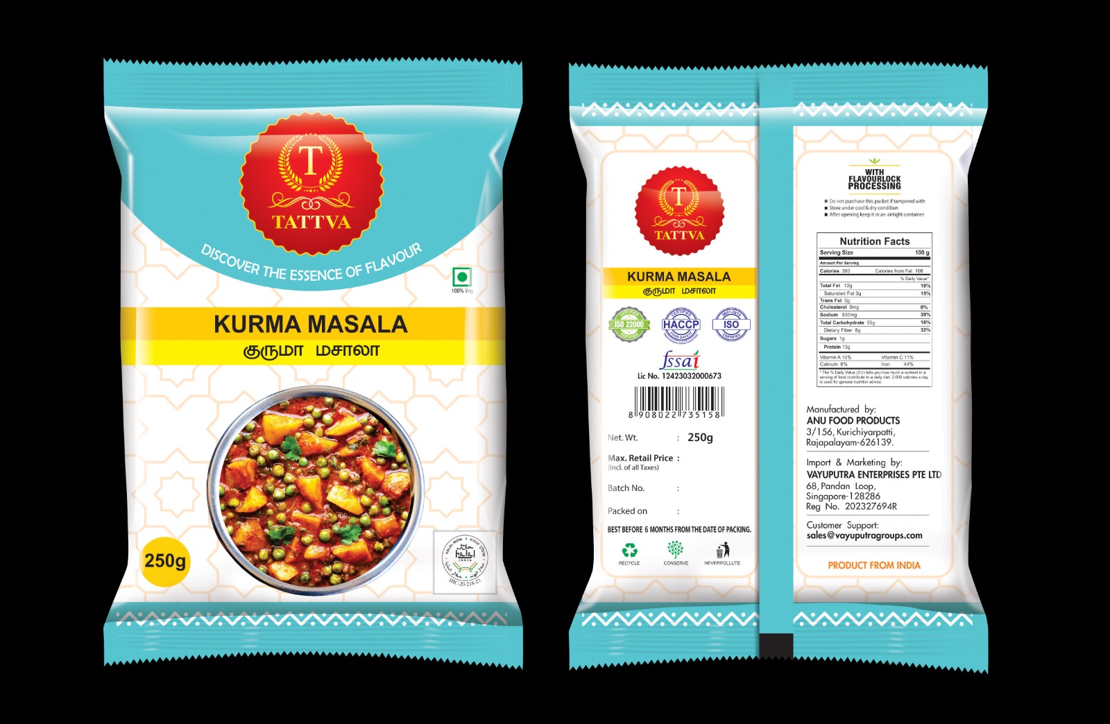 Kurma Masala குருமா மசாலா